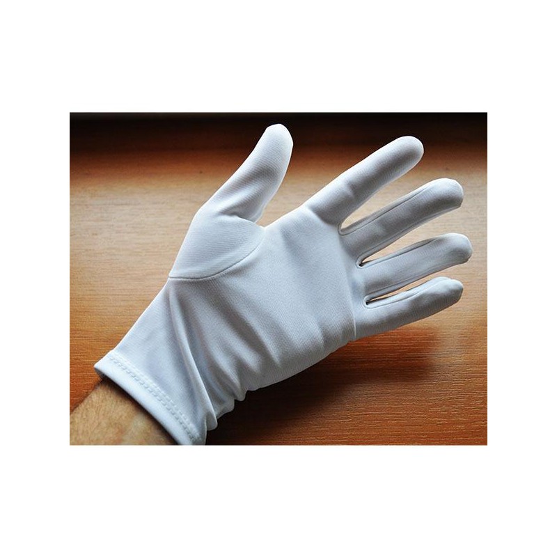 GANTS BLANCS DE CEREMONIE COMPTOIR DU PROTOCOLE