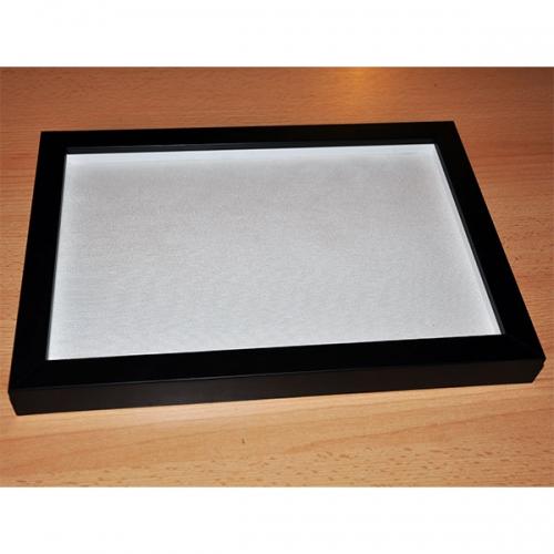 CADRE POUR MEDAILLES 20X30CM NOIR OU BLANC