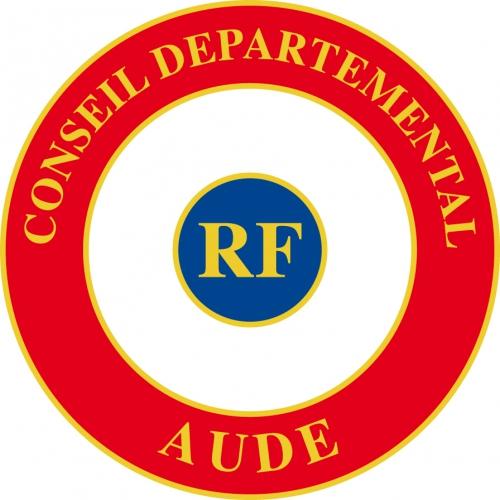 COCARDE CONSEIL DEPARTEMENTAL - métal