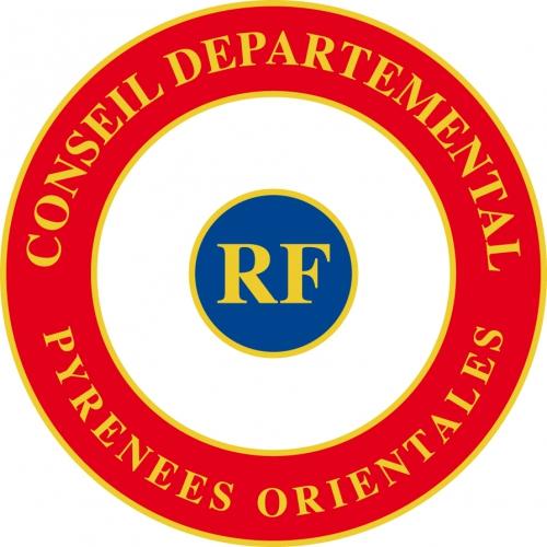 COCARDE CONSEIL DEPARTEMENTAL - métal