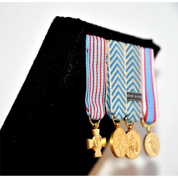 Médaille porte-médailles et dorsales (100% acier) - Fabriqué en