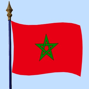 Ecusson militaire drapeau Maroc – Drapeaux du Monde