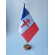 MINI DRAPEAU FRANCE LIBRE 10X14CM