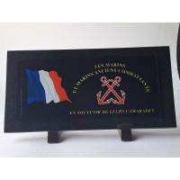 PLAQUE FUNERAIRE AMMAC Anciens Marins