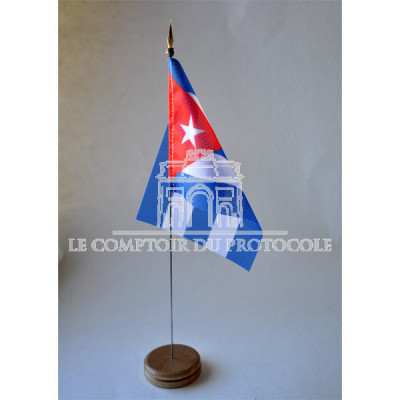 MINI DRAPEAU CUBA 10X14CM