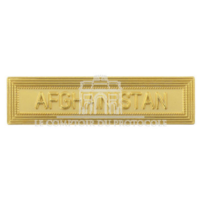 AGRAFE AFGHANISTAN pour medaille pendante