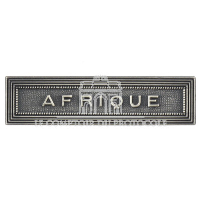 AGRAFE AFRIQUE pour medaille pendante