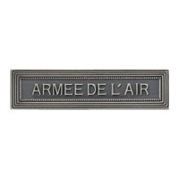 AGRAFE ARMEE DE L AIR pour medaille pendante